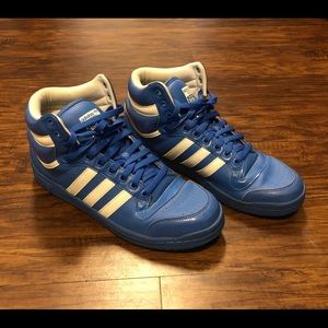 Adidas Top Ten HI Basketball Shoe Blue Men’s 11.5